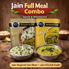 ๐ฟ Jain Full Meal Combo (Jain Gujarati Dal Bhat, Jain Khichdi Kadhi)