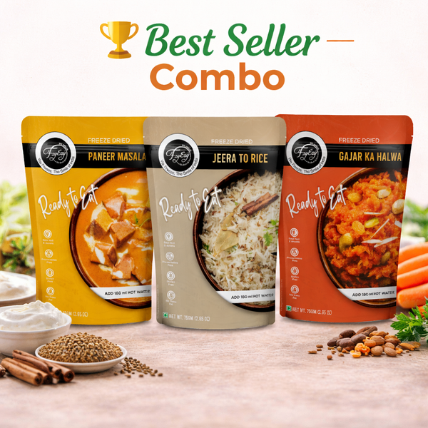🔥 Best Seller Combo (Paneer Butter Masala, Jeera Rice, Gajar Ka Halwa)