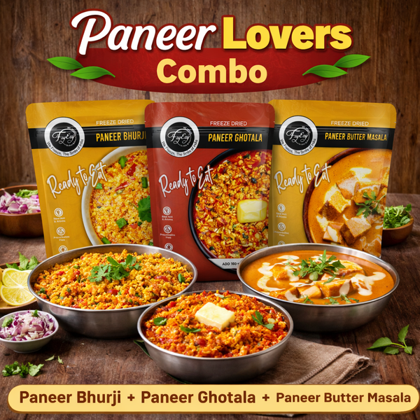 🧀 Paneer Lovers Combo (Paneer Bhurji, Paneer Ghotala, Paneer Butter Masala)